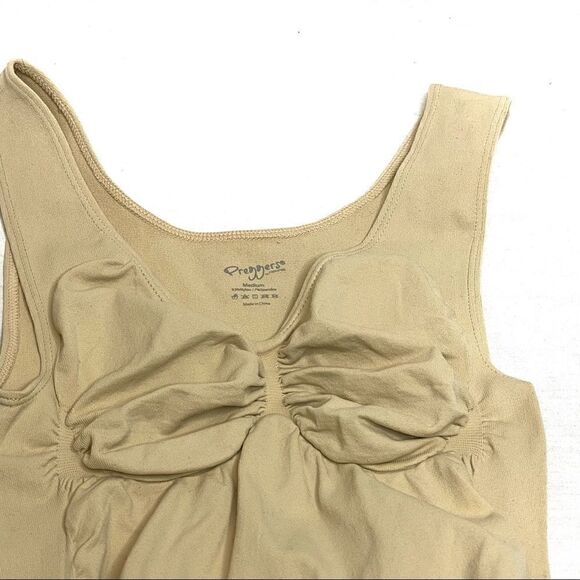 Preggers nude maternity support tank and brief set size M - Picture 2 of 15